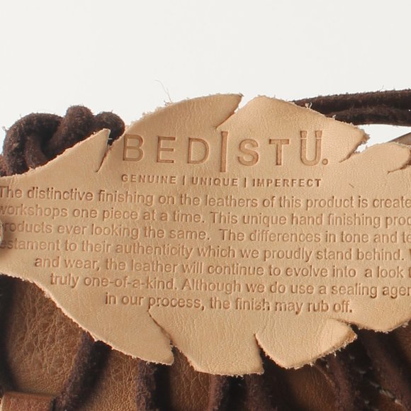 Bed Stu Cobbler Series Brown Leather boot back lace side Zipper Size US 7.5 NEW - Picture 13 of 16